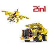 QiHui Technics QH6802 конструктор грузовик / самолет