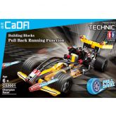 CaDA Technic C52001W болид конструктор инерционный 159 деталей